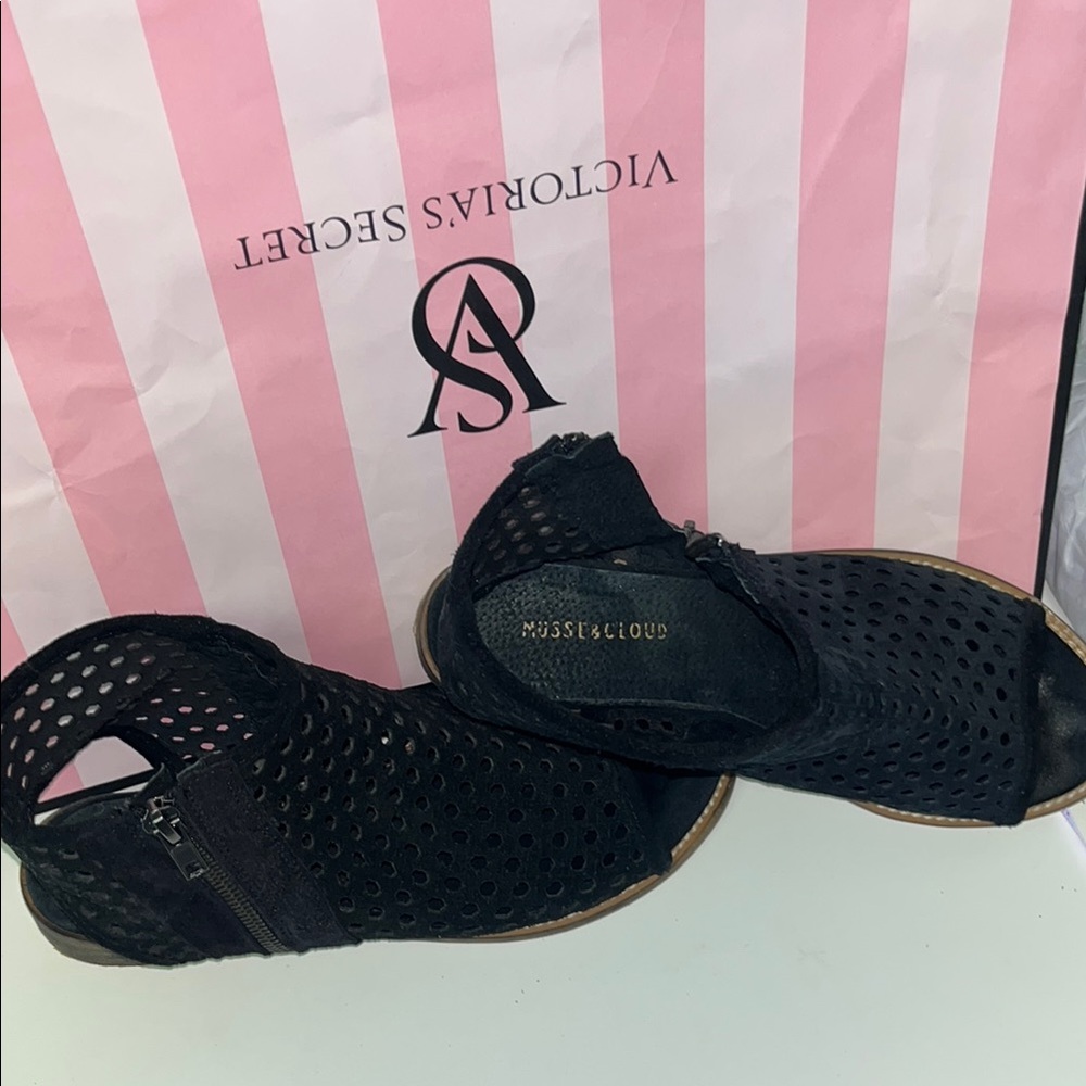 Musse & Cloud made in Spain All Leather Size EU38 Black - Picture 3 of 14